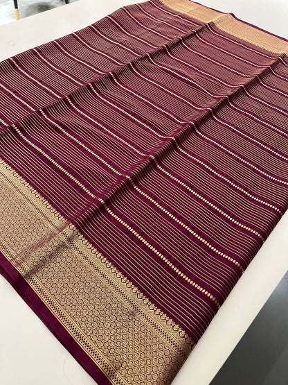 Crepe Silk Fancy Saree