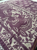 Kalamkari Tussar Printed-M26