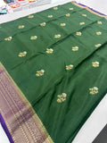 Premium Tussar Fancy Saree -AU6