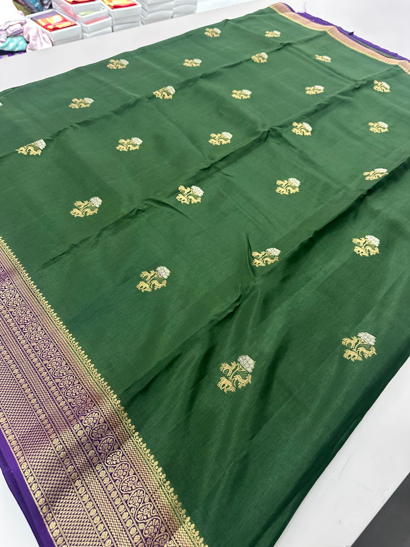 Premium Tussar Fancy Saree -AU6