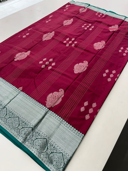 Semi Kanchi  Silk Saree