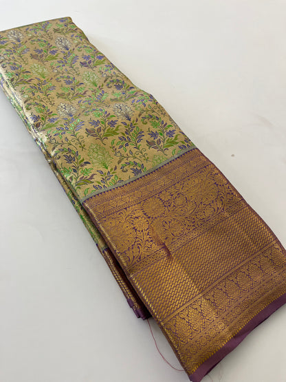 Pure Kanchi Puram silk saree