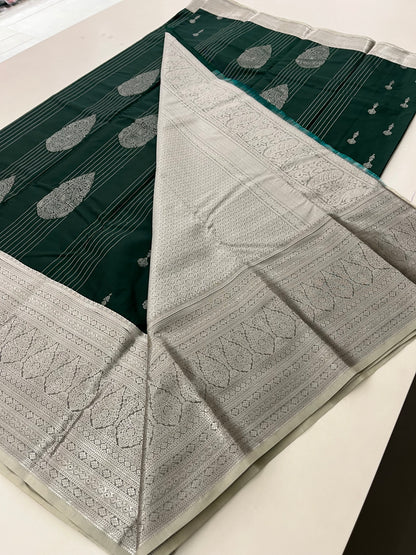Semi Kanchi  Silk Saree