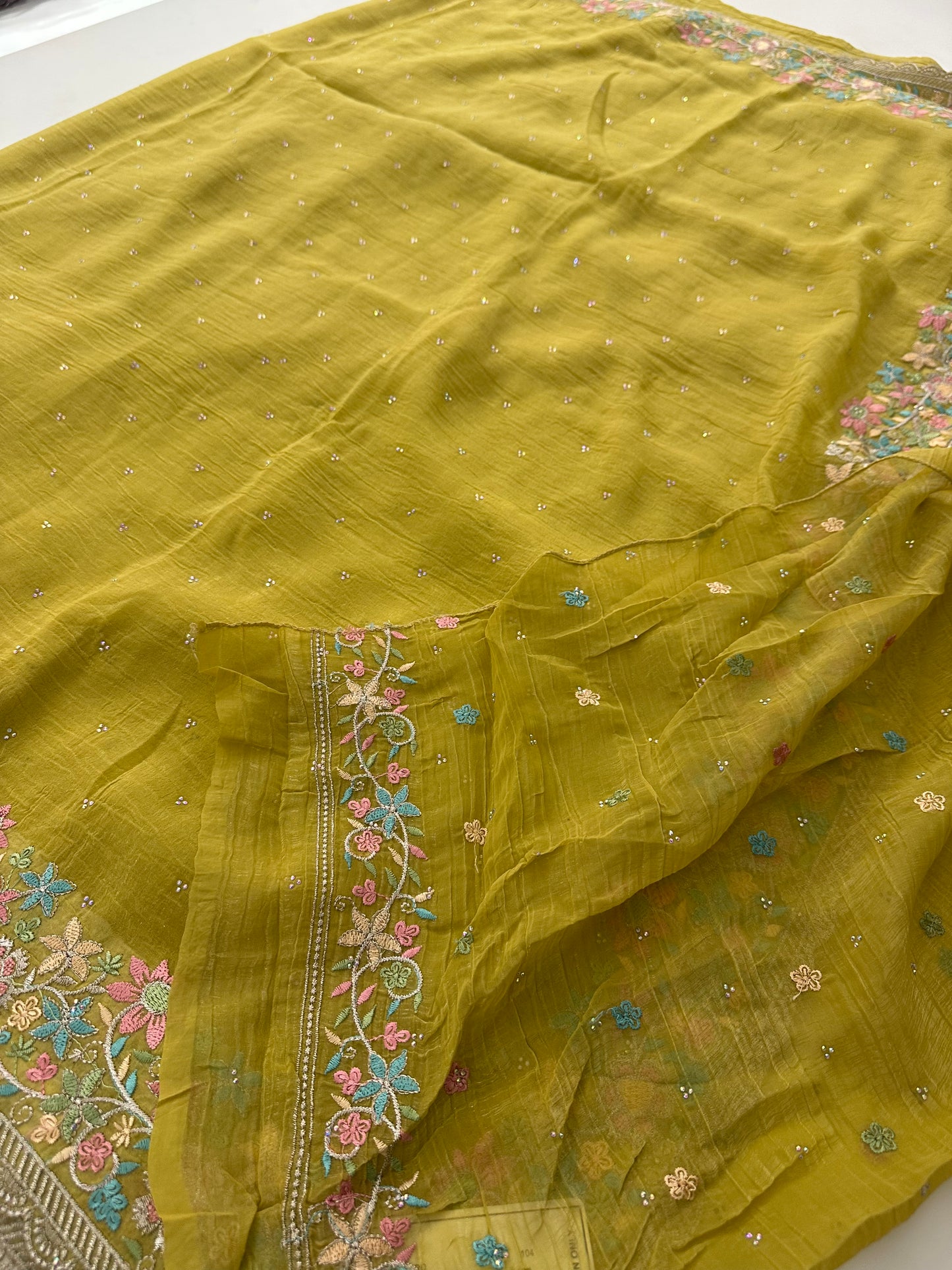 Organza Work Saree-M30