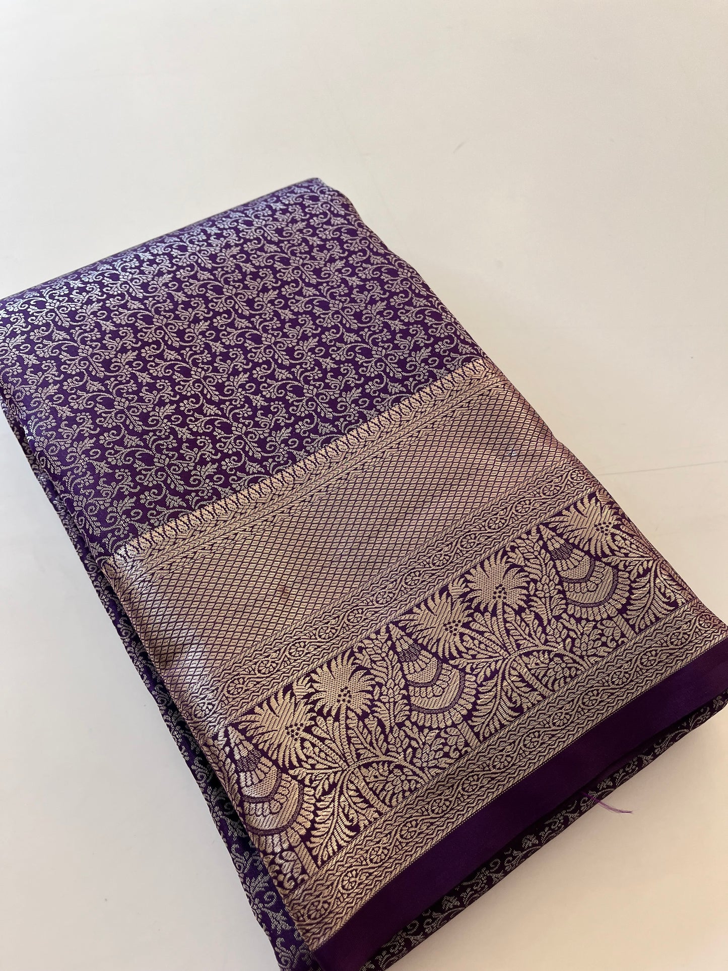 Kanchi semi silk brocade