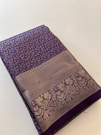 Kanchi semi silk brocade