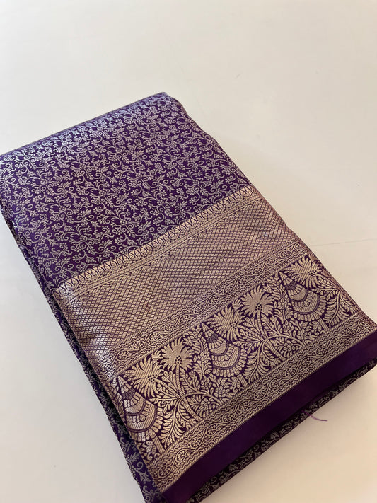 Kanchi semi silk brocade