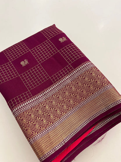 Banarasi softy silk