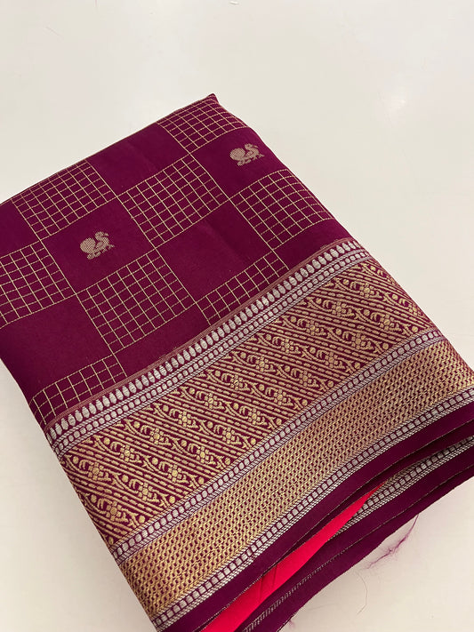 Banarasi softy silk