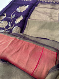 Jute Chiffon Premium Designer Saree-M26