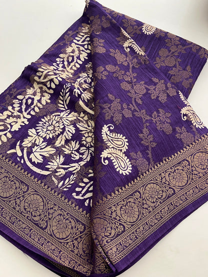 Tussar Chiffon