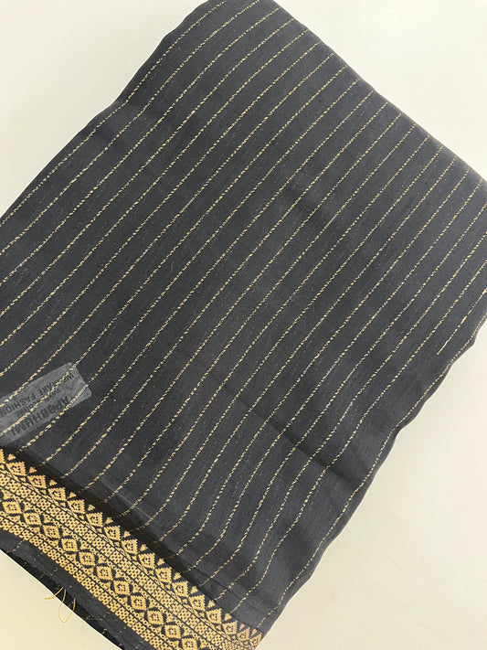 Tussar Zari Lines
