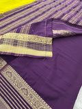 Semi Mysore Crape Fancy-JU4