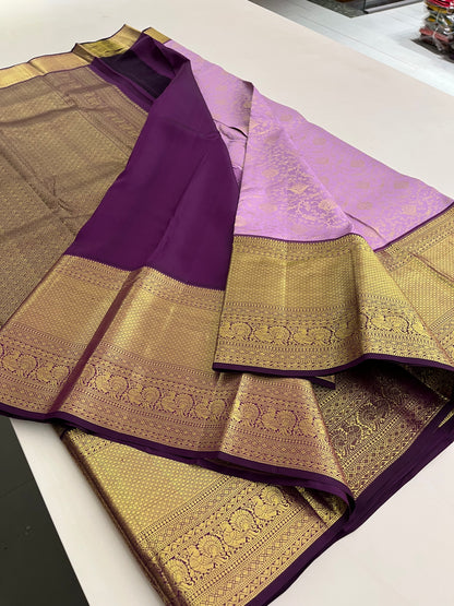 Pure Brocade Kanchi silk