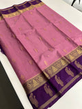 Semi Mysore Silk Saree-JU31