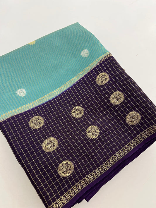 Banarasi designer crape