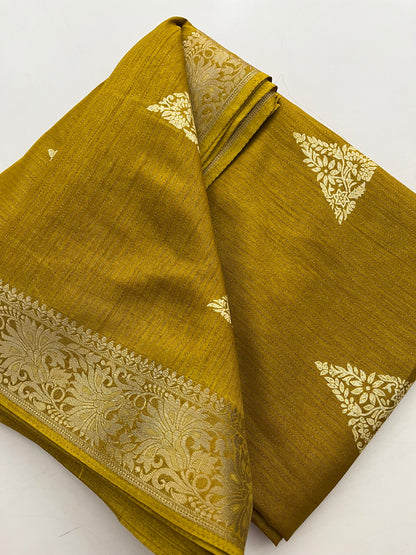 Tussar Chiffon