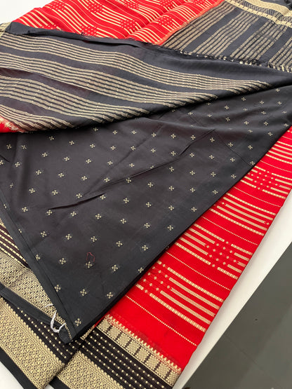 Crape fancy silk