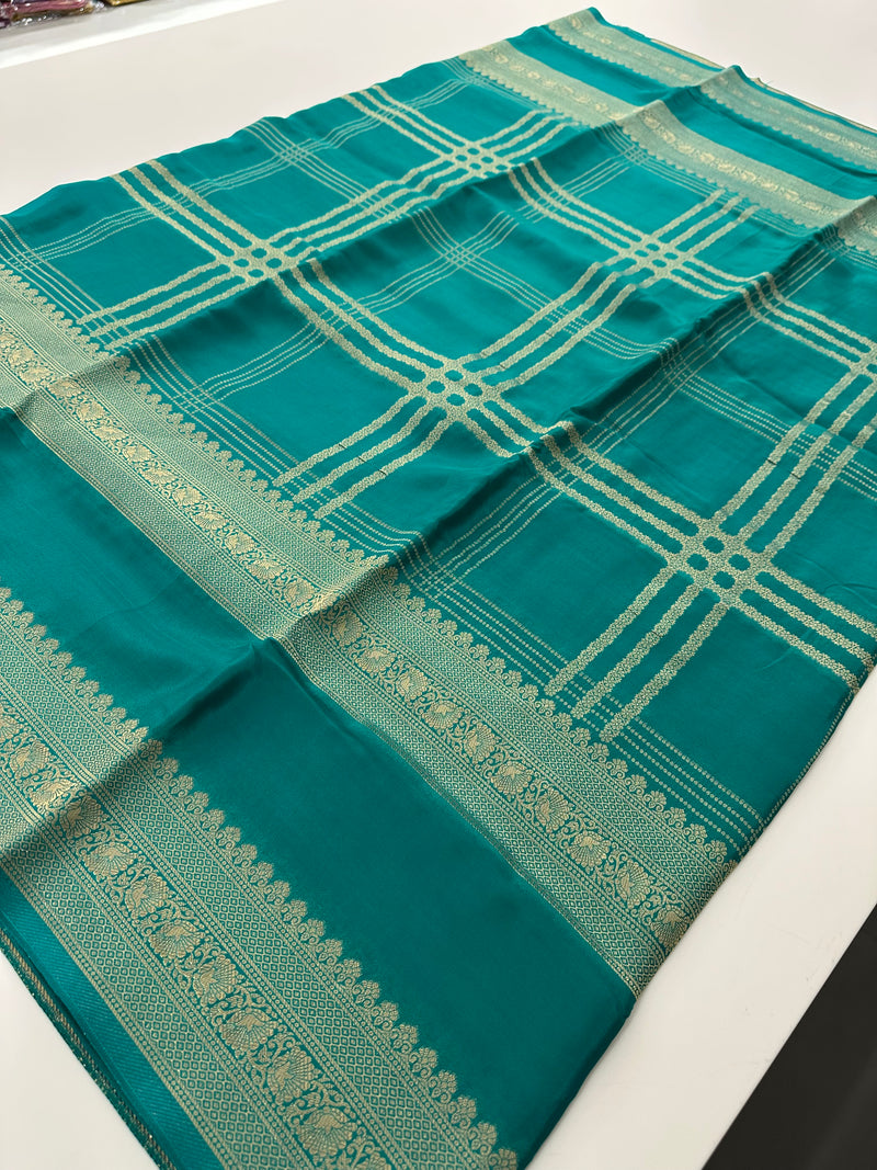 Premium Semi Mysore silk🌹-AU9