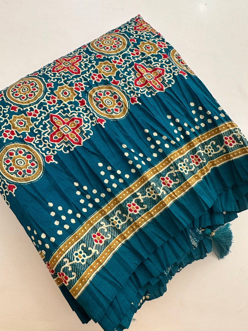 Crush Patola Fancy Saree-J25
