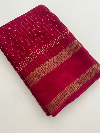Tussar Silk Print