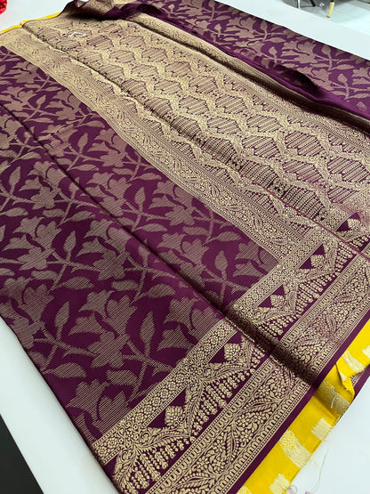 132 Banarasi crape