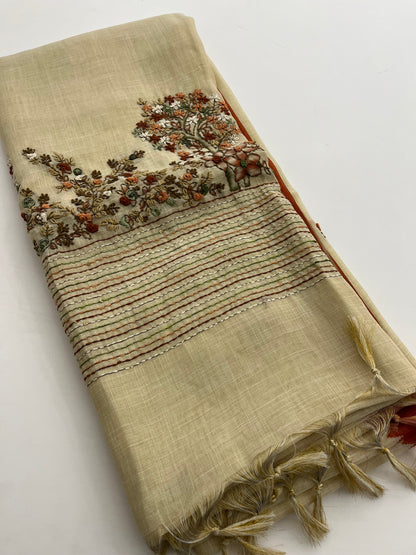 Linen Embroidery Fancy