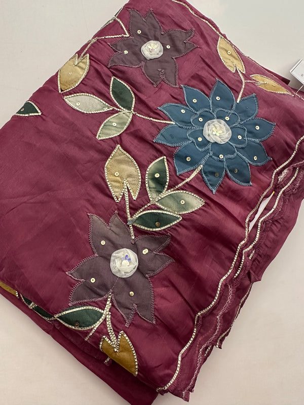 Organza Fancy Applique-J25