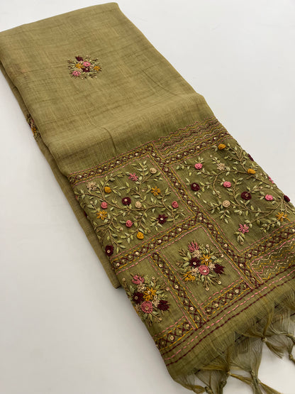 Linen Embroidery Fancy