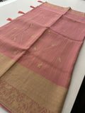 Tussar Linen Premium Designer-JU4