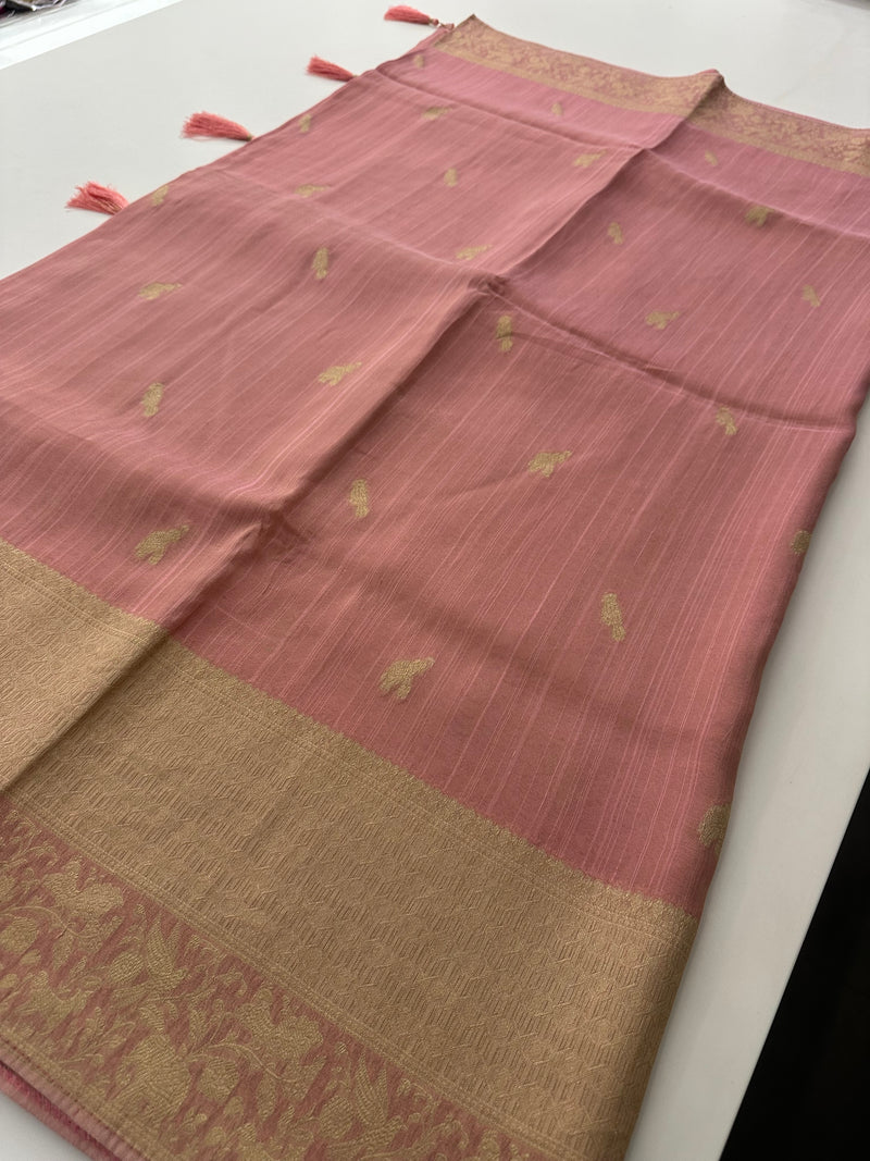 Tussar Linen Premium Designer-JU4