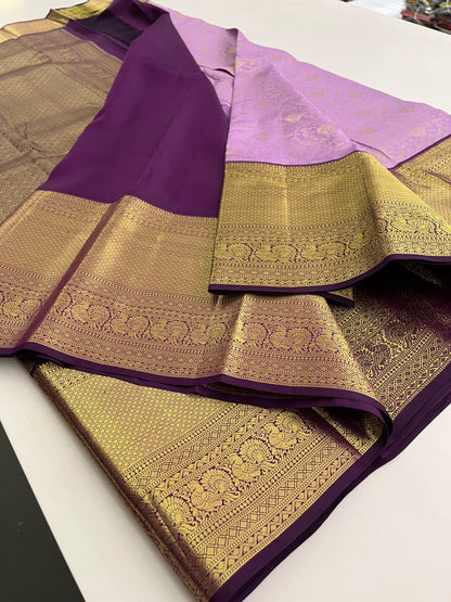 Pure Brocade Kanchi silk