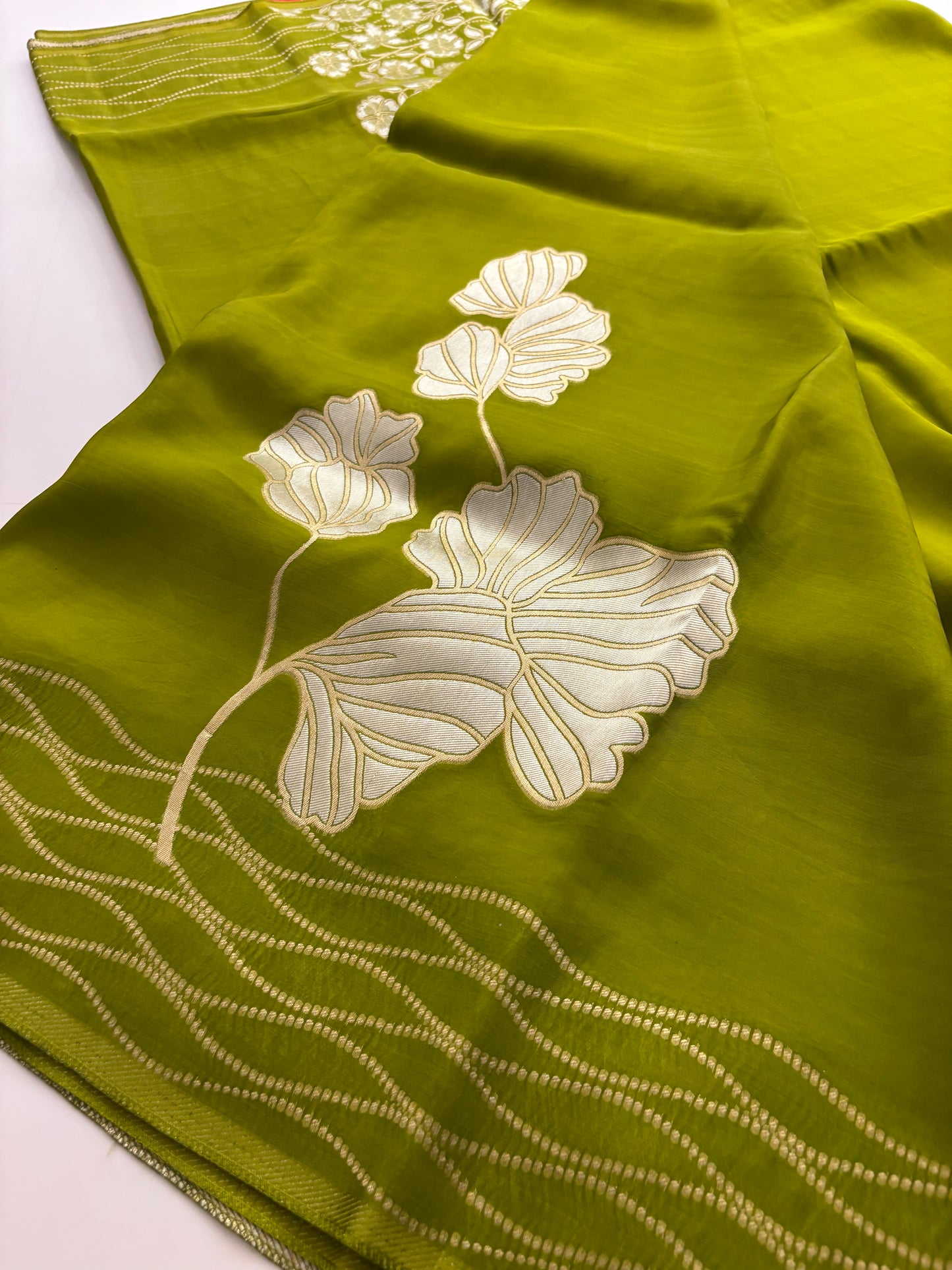 Premium Chinnon Green x Red