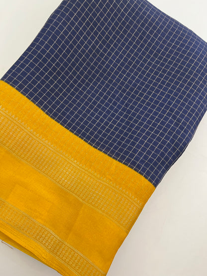 Crepe chiffon Saree