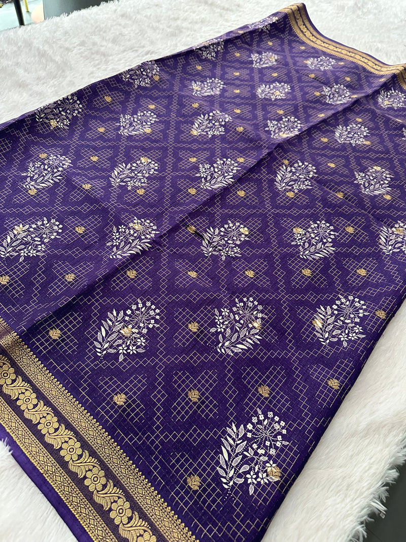 Tussar Chiffon-J6