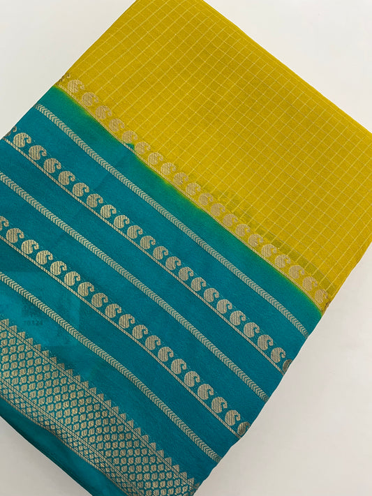Crepe Silk Designer Saree