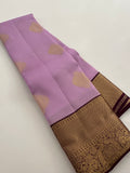 Self Kanchi Silk Sarees🌹-AU14
