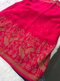 Premium Jute Tussar Fancy Saree-M14