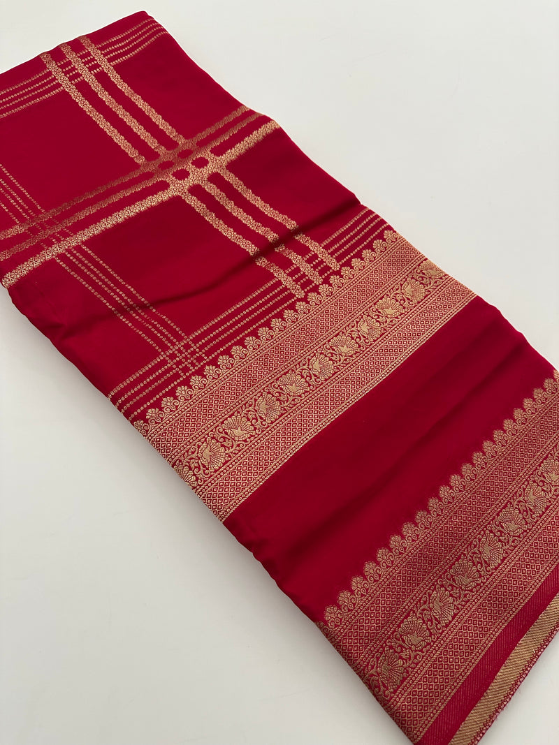 Premium Semi Mysore silk🌹-AU9