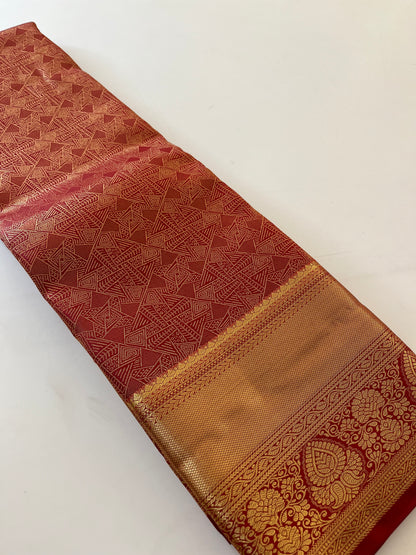 Kanchi semi silk brocade