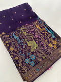 Full Weaving Pure Tussar Premium Designer Saree-J26