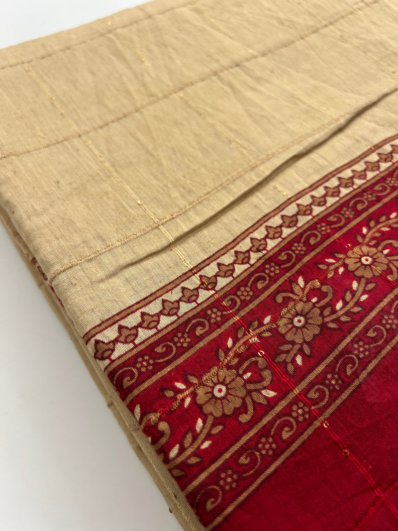 Mul Cotton Saree -JU30