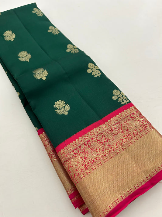 Pure mix silk saree