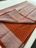 Tussar silver butties -AU3