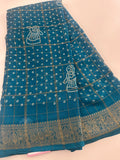 Crape Chiffon Fancy Saree-J1