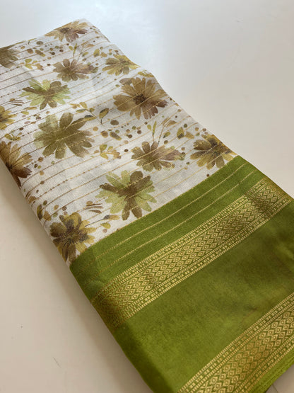 Floral Crape Chiffon