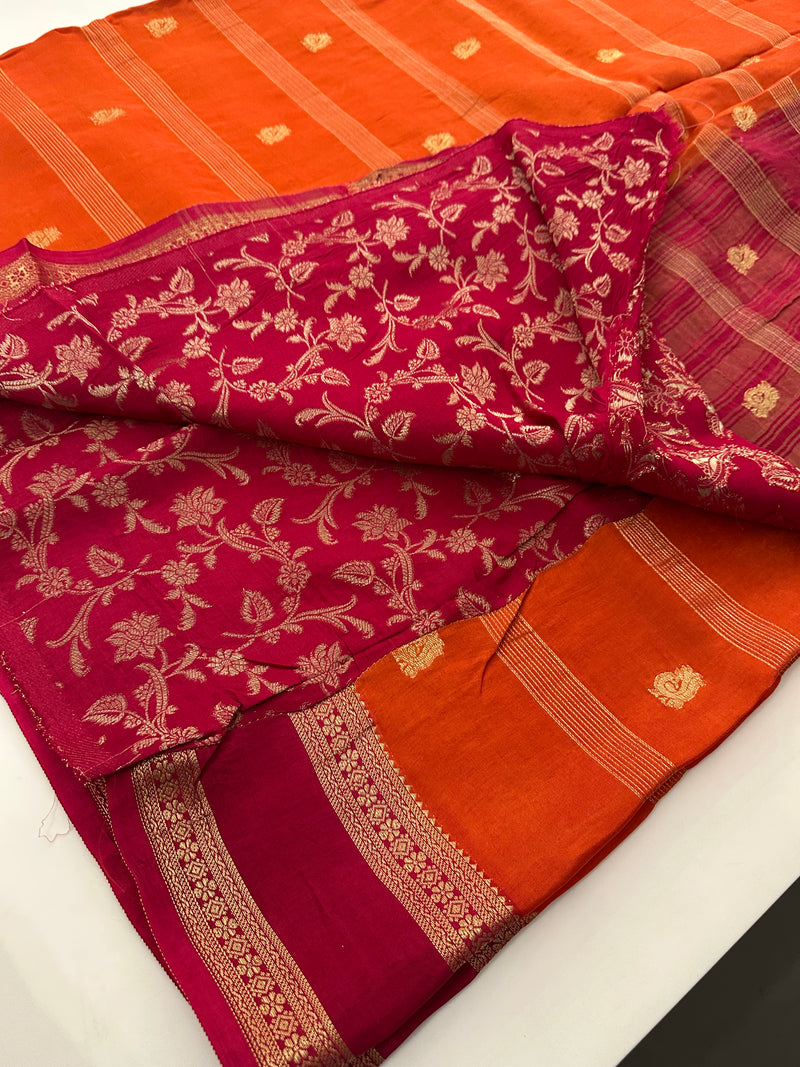 Banarsi Viscose Fancy Saree-J20