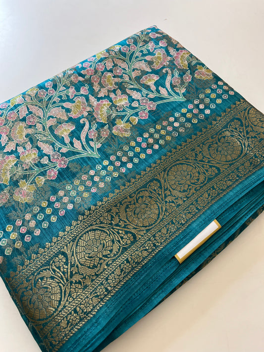 Tussar Printed Fancy