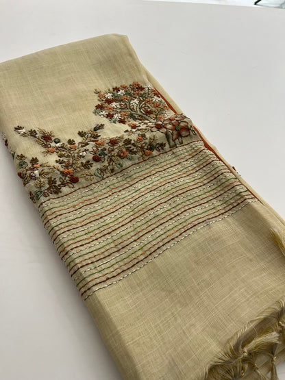 Linen Embroidery Fancy