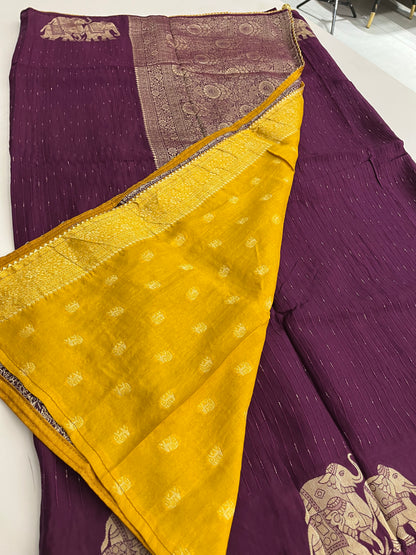 142 Banarasi crape